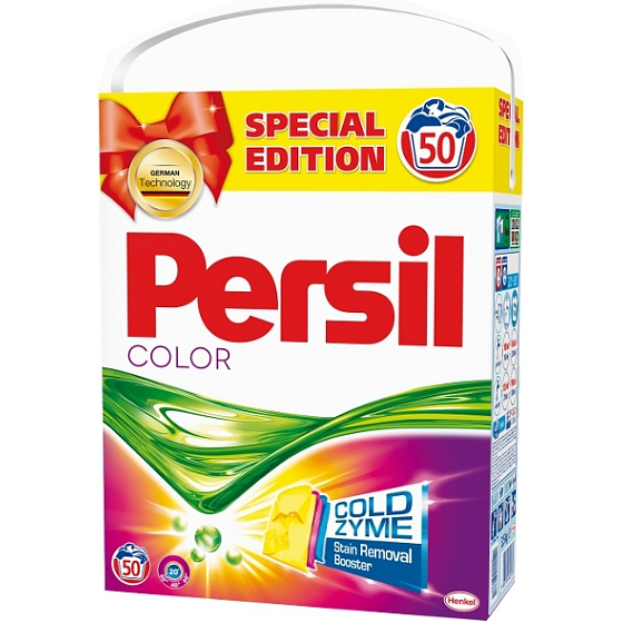 Persil ColdZyme Color prací prášek na barevné prádlo 50 dávek 3,5 kg
