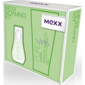 Mexx Pure Woman toaletní voda 15 ml + sprchový gel 50 ml, dárková sada