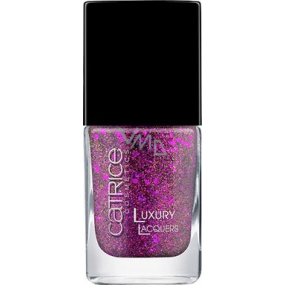 Catrice Luxury Lacquers Million Brilliance lak na nehty 05 Plum Fiction 11 ml