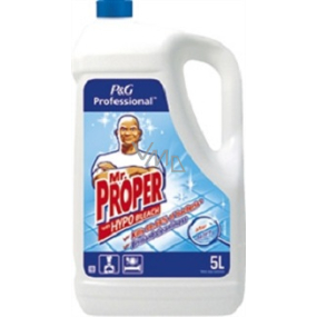 Mr. Proper Hypo Bleach Dezinfekční čisticí prostředek s chlórem s bělicím účinkem 5 l