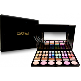 Be Chic! Beauty Art 72 očních stínů, 6 tvářenek, 85 g, kosmetická sada