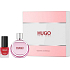 Hugo Boss Hugo Woman Extreme parfémovaná voda 30 ml + Hugo Woman New lak na nehty červený 4,5 ml, dárková sada