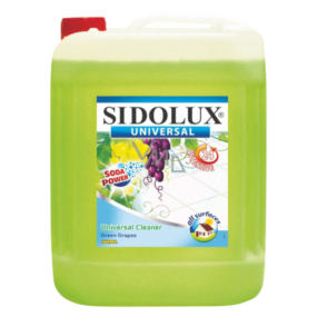 Sidolux Universal Soda Zelené hrozny mycí prostředek na všechny omyvatelné povrchy a podlahy 5 l