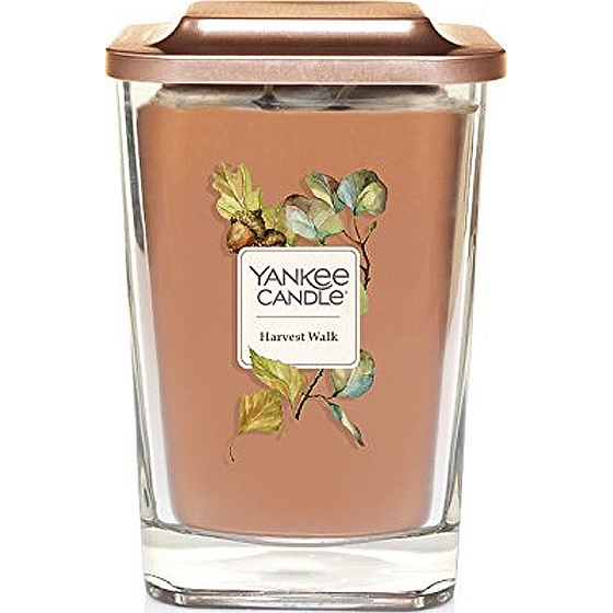 Yankee Candle Harvest Walk - Sklizeň sojová vonná svíčka Elevation velká sklo 2 knoty 553 g