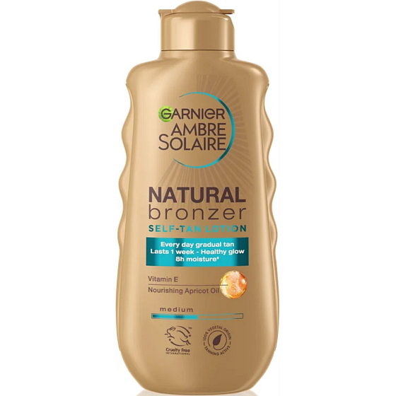 Garnier Ambre Solaire Natural Bronzer samoopalovací mléko 200 ml