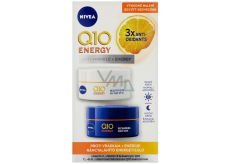 Nivea Q10 Energy energizující denní krém proti vráskám 50 ml + energizující noční krém proti vráskám 50 ml, kosmetická sada