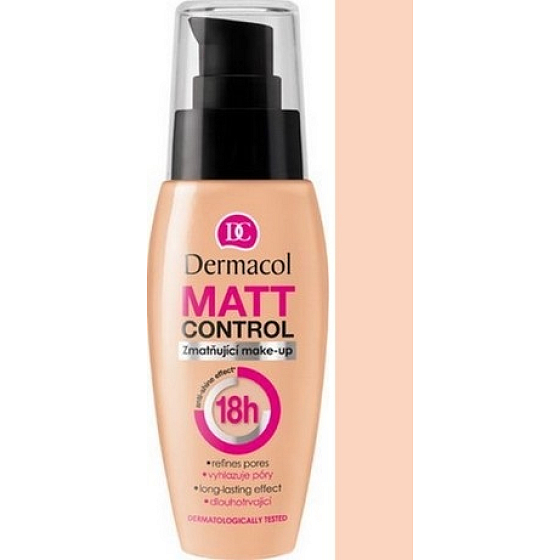 Dermacol Matt Control 18h make-up 1 Pale 30 ml