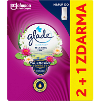 Glade náplň osvěžovače vzduchu Touch Fresh Relaxing Zen 3× 10 ml