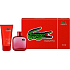 Lacoste Eau de Lacoste L.12.12 Rouge toaletní voda 100 ml + balzám po holení 150 ml, dárková sada