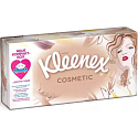 Kleenex Cosmetic papírové kapesníky 3 vrstvé v krabičce 80 kusů