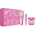 Versace Bright Crystal Absolu parfémovaná voda pro ženy 90 ml + sprchový gel 150 ml + parfémovaná voda 10 ml, dárková sada