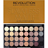 Makeup Revolution Ultra Eyeshadows paletka 32 očních stínů Flawless Matte 16 g