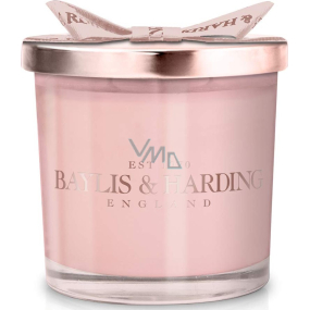 Baylis & Harding Jojoba, Vanilka a Mandlový olej vonná svíčka sklo 360 g