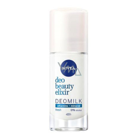 Nivea Deo Beauty Elixir Deomilk Fresh kuličkový antiperspirant deodorant roll-on 40 ml