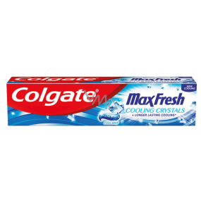 Colgate Max Fresh Cooling Crystals Cool Mint gelová zubní pasta s chladivými krystalky 125 ml
