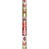 Präsenta Dárkový balicí papír 70 cm x 5 m Vánoční zeleno-červené čtverce se srdíčky, stromečky, Merry Christmas