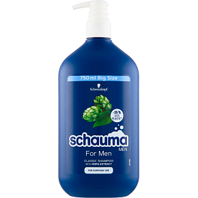 Schauma Men Classic šampon na vlasy pro muže, 750 ml