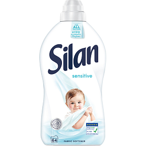 Silan aviváž Sensitive & Baby 64 praní 1408 ml