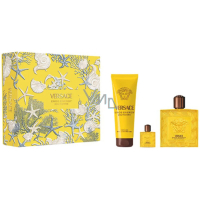 Versace Eros Energy Pour Homme parfémovaná voda 100 ml + sprchový gel 150 ml + parfémovaná voda 5 ml, dárková sada pro muže