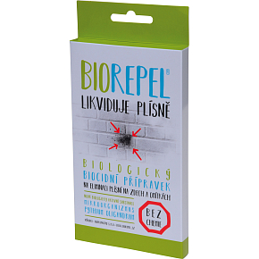 BIOREPEL chytrá houba proti plísním na zdivo a omítky, 1 g + 2 g