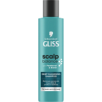 Gliss Scalp Balance hloubkově čisticí šampon, 200 ml