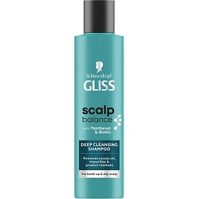 Gliss Scalp Balance hloubkově čisticí šampon, 200 ml