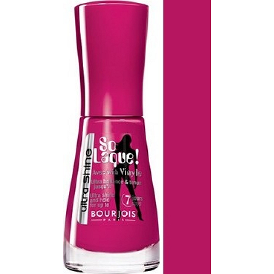 Bourjois So Laque! Ultra Shine lak na nehty 23 Fuchsia Hype 10 ml