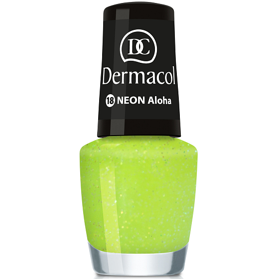 Dermacol Neon Polish Neonový lak na nehty 18 Aloha 5 ml