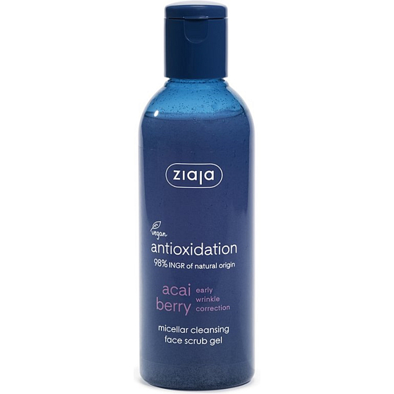 Ziaja Acai Berry micelární pleťový gelový peeling 200 ml