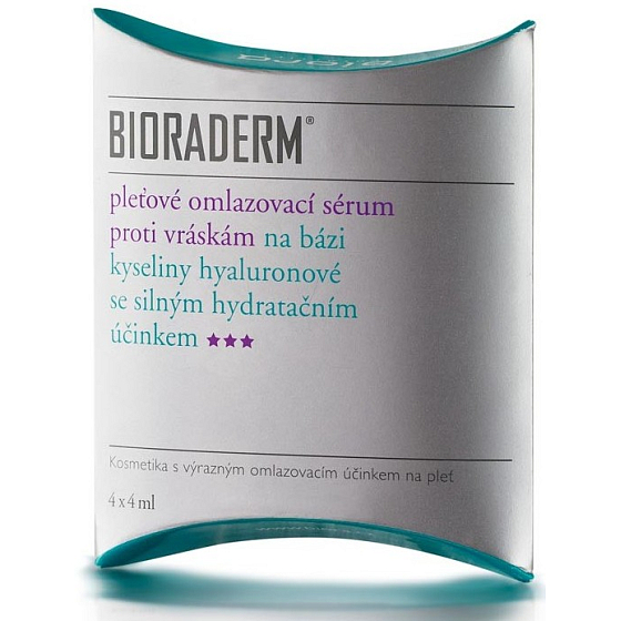 Bioraderm Omlazující pleťové sérum proti vráskám 4 x 4 ml