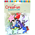 CreaFun Samolepicí dekorace Hvězda Eva mix barev 30 x 35 mm 30 kusů