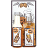 Bohemia Gifts Extrakt z pivních kvasnic a chmele, To je dobré, sprchový gel 200 ml + Koupelová lázeň 200 ml + Obrázek Pivo je dobré ...13 x 24 cm kosmetická sada