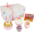 Bomb Cosmetics Špetka kouzel - Sprinkle of Magic balistik 2 x 160 g + špalíček 50 g + košíček 30 g + mýdlo 100 g, kosmetická sada