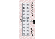 Essence Lashes To Impress umělé řasy 07 Bundled Single Lashes 20 kusů