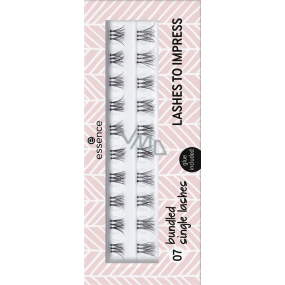 Essence Lashes To Impress umělé řasy 07 Bundled Single Lashes 20 kusů