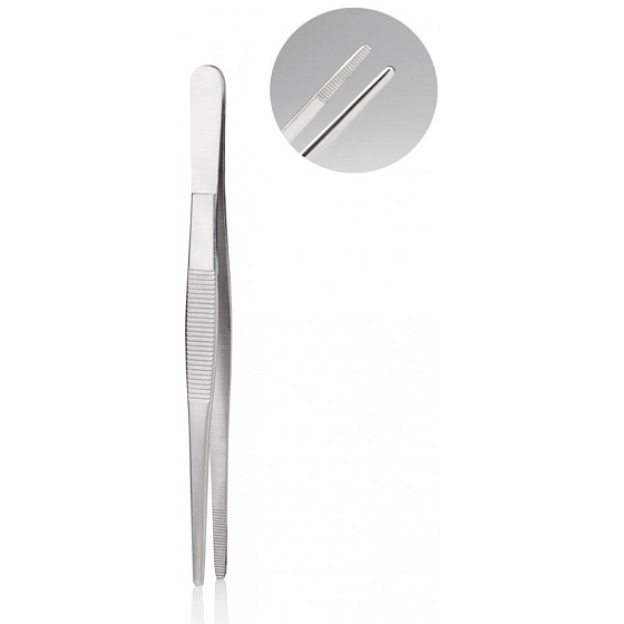 Diva & Nice Pinzeta rovná dlouhá nerezová 14 cm