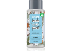 Love Beauty & Planet Kokosová voda a květiny Mimózy šampon pro jemné vlasy bez objemu 400 ml