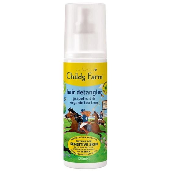 Childs Farm Grapefruit & Organic Tea Tree olej sprej na rozčesávání vlasů 125 ml