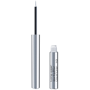 Artdeco Long-Wear Metallic tekutá oční linka 10 Metallic Silver 1,8 g