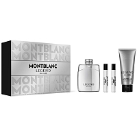 Montblanc Legend Elixir parfém 100 ml + sprchový gel 100 ml + cestovní sprej 7,5 ml, dárková sada pro muže