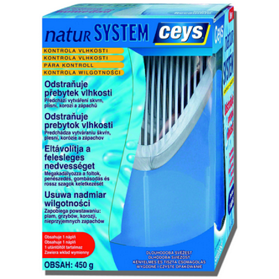 Ceys Natur System odstraňovač vlhkosti modrý 450 g