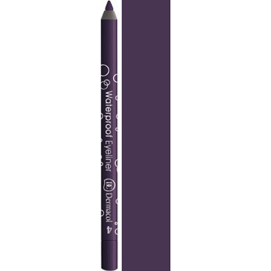 Dermacol Waterproof Eyeliner tužka na oči voděodolná 04 fialová 1,4 g