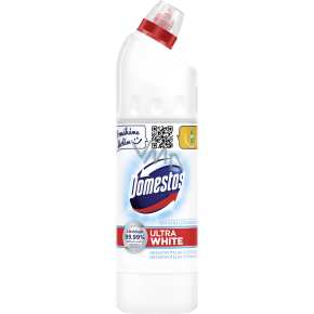 Domestos WC čistič 24h Ultra White Shine, 750 ml