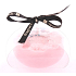 Fragrant Issey Woman Glycerinové mýdlo masážní s houbou naplněnou vůní parfému Issey Miyake Woman v barvě růžové 200 g