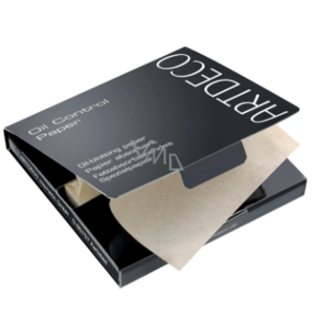 Artdeco Oil Control Paper Pudrové papírky absorbující pot z obličeje 100 kusů