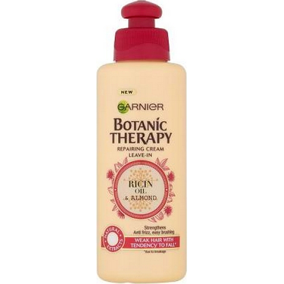 Garnier Botanic Therapy Ricinus Oil & Almond krém pro slabé vlasy s tendencí vypadávat 200 ml