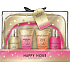 Baylis & Harding Koktejlová hodina Broskvové Bellini mycí gel 100 ml + Malinová růže sprchový krém 100 ml + Broskvové Bellini tělové mléko 50 ml + Malinová růže krém na ruce 50 ml + toaletní taška 2 kusy, kosmetická sada