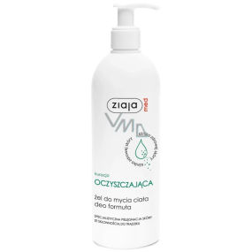 Ziaja Med Antibakteriální Péče mycí gel na očištění pokožky od nadbytečného kožního mazu dávkovač 400 ml