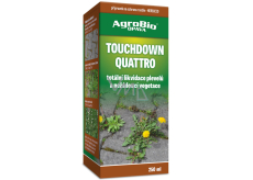 AgroBio Touchdown Quattro herbicid k likvidaci nežádoucí vegetace 250 ml BSN5B2024, 2/2028