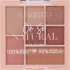 Sunkissed Oh So Natural Face Palette paletka očních stínů 4 x 0,9 g + rozjasňovač 1,3 g + tvářenka 1,3 g + bronzer 1,7 g